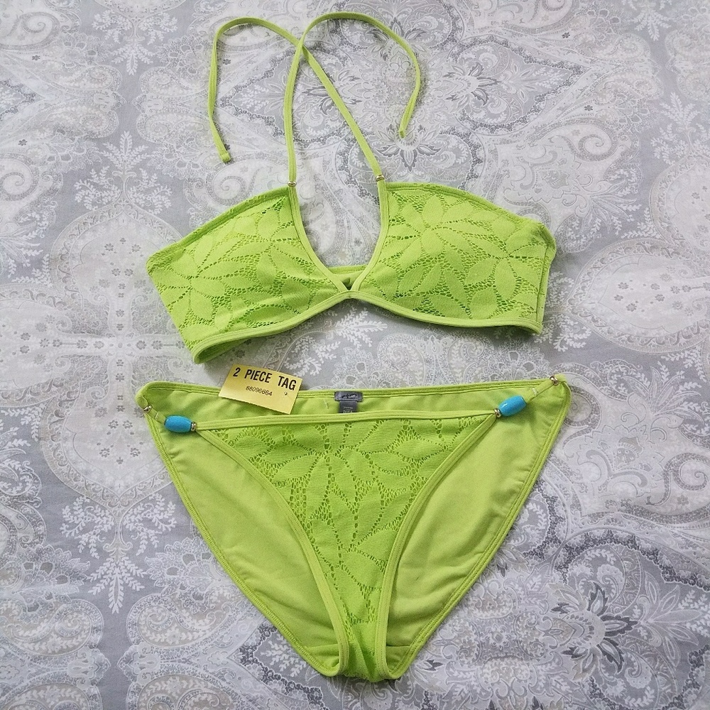 Aerie Lime Green Bikini